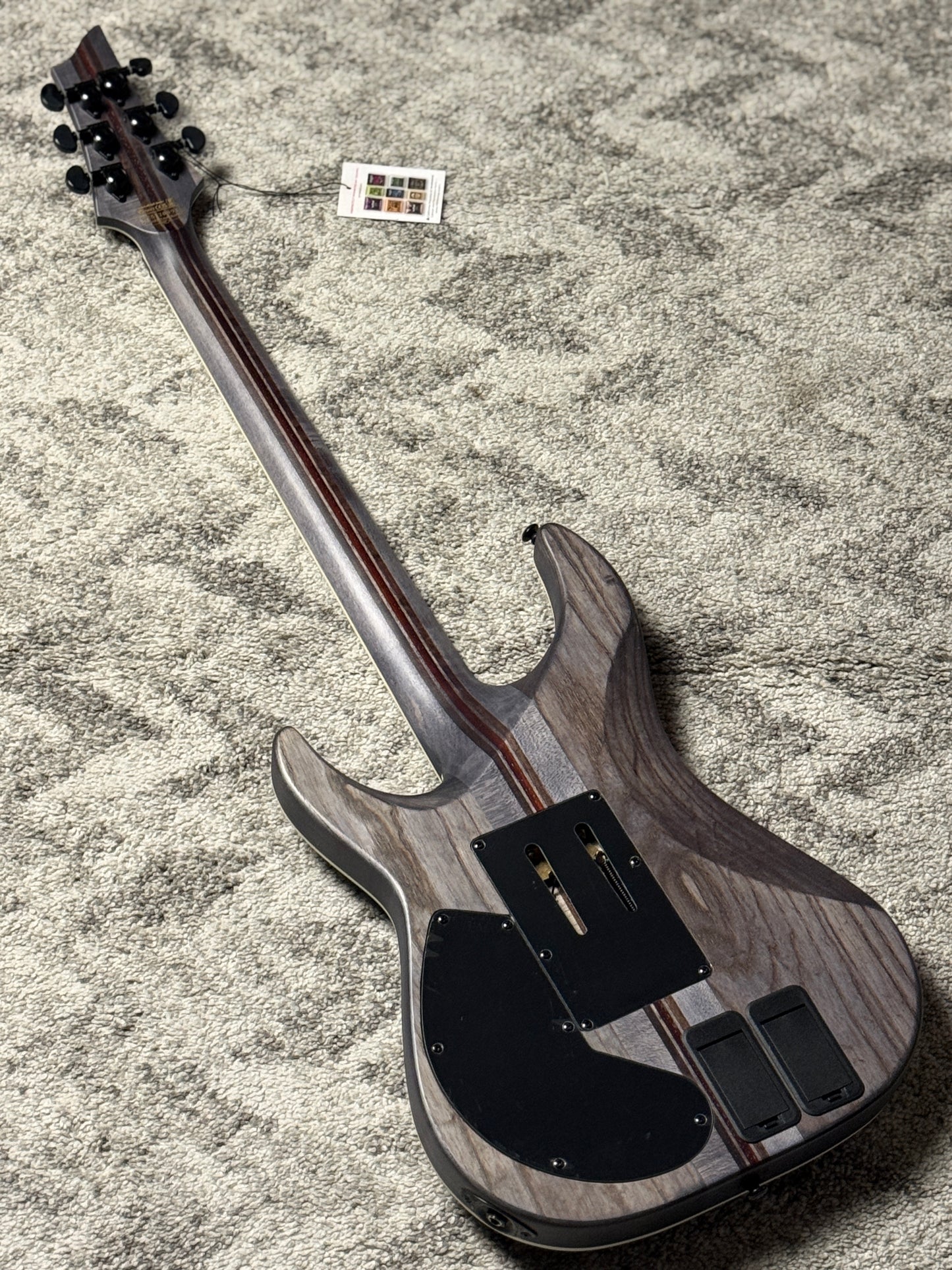 Schecter C-1 FR S SLS Elite Evil Twin - Satin Black W25120991