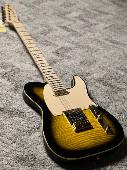 Fender Artist Richie Kotzen Telecaster with Maple Neck in Brown Sunburst JD24016697