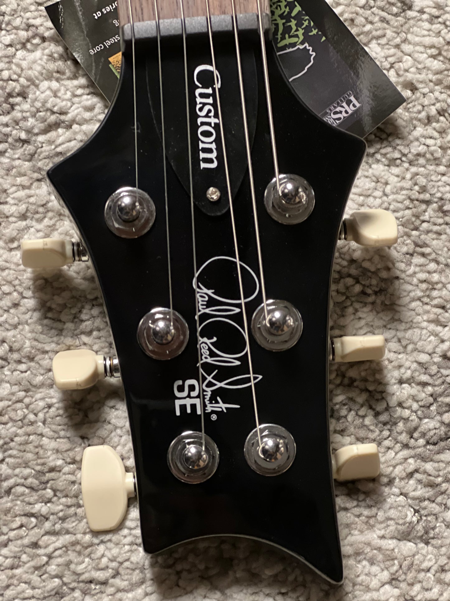 PRS SE Custom 24 Flame in Gray Black