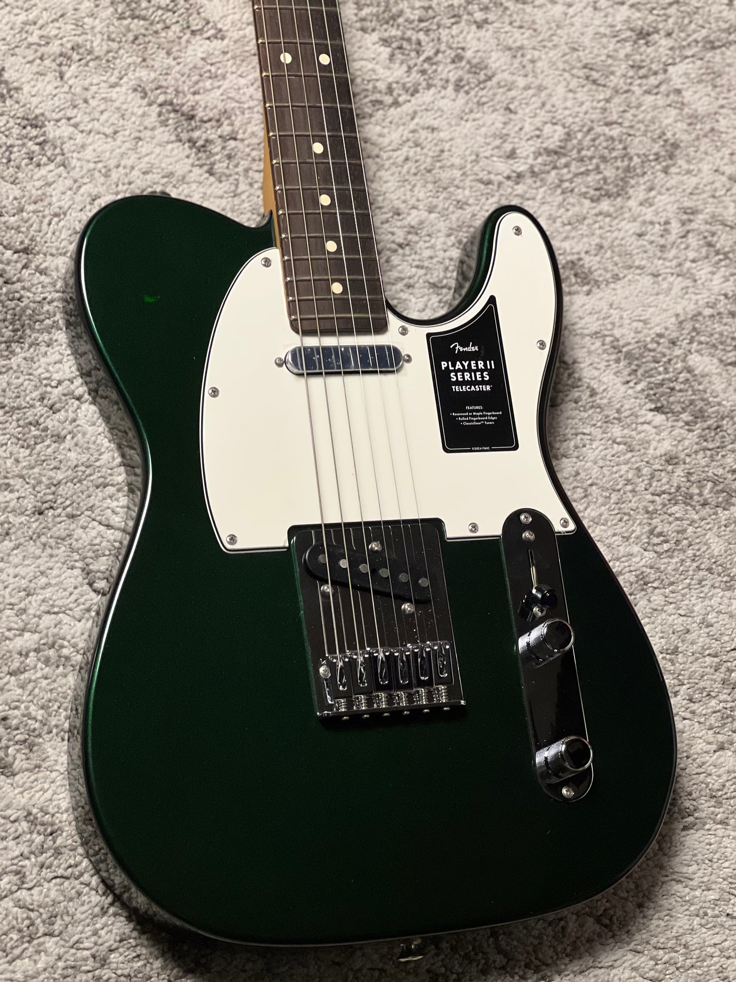 Fender Limited Edition Player II Telecaster with RW FB in British Racing Green MX24103252