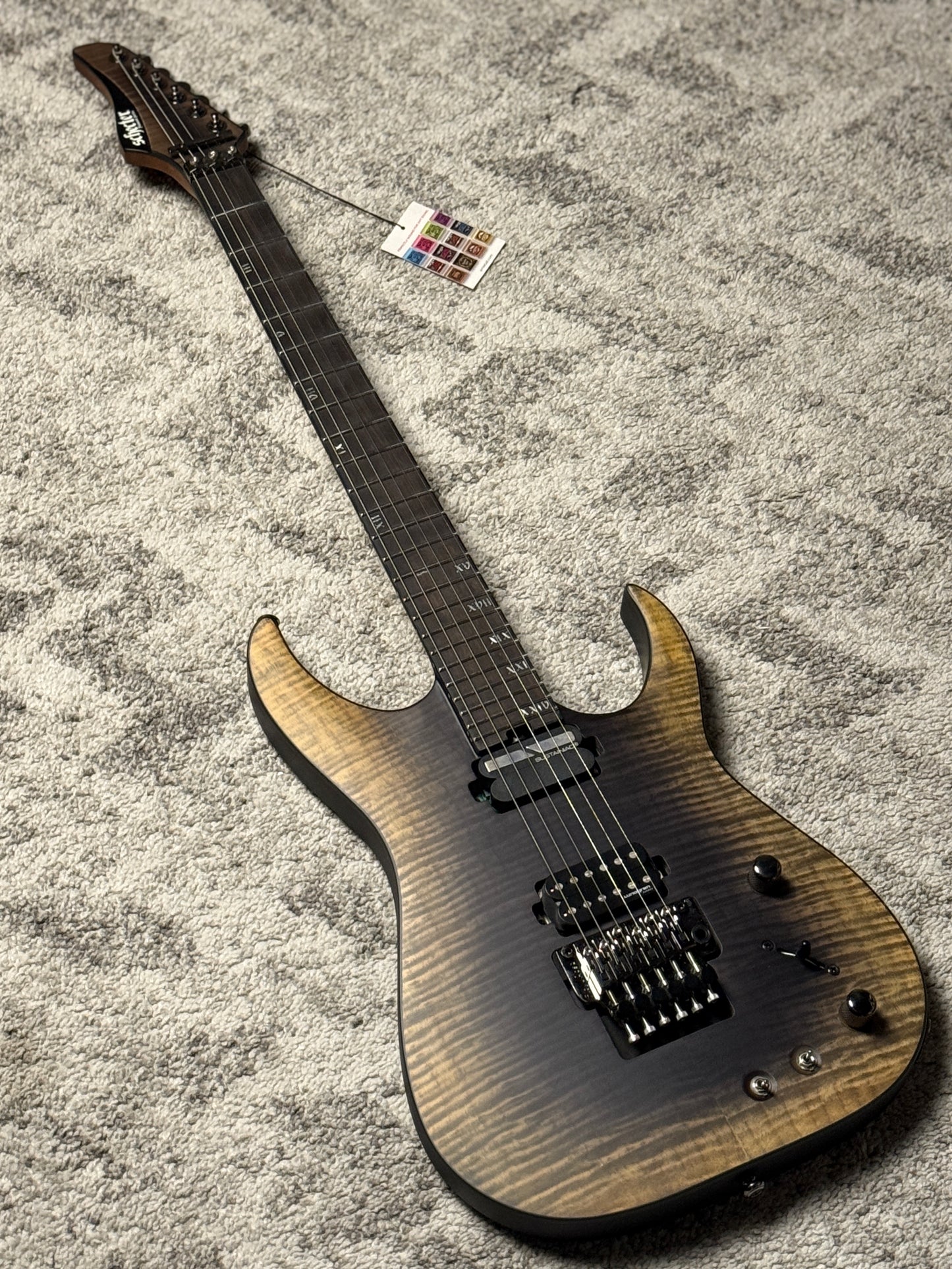 Schecter Banshee Mach-6 FR-S in Fallout Burst W21080139