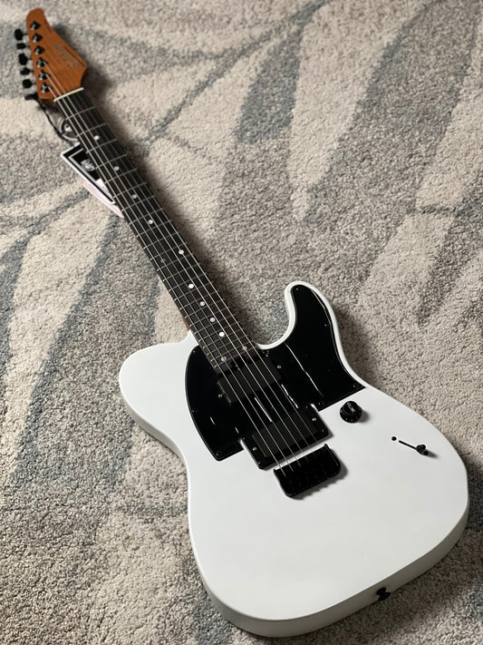 Soloking MT-1 Deluxe HH 24 in Satin White Matte Nafiri Special Run JESCAR