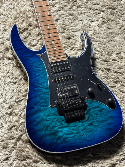 Ibanez RG450QMB-SPB in Sapphire Blue I261001076 (USED)