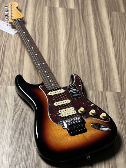 Fender Player II Modified Stratocaster HSS Floyd Rose with RW FB in 3 Tone Sunburst MX25024983