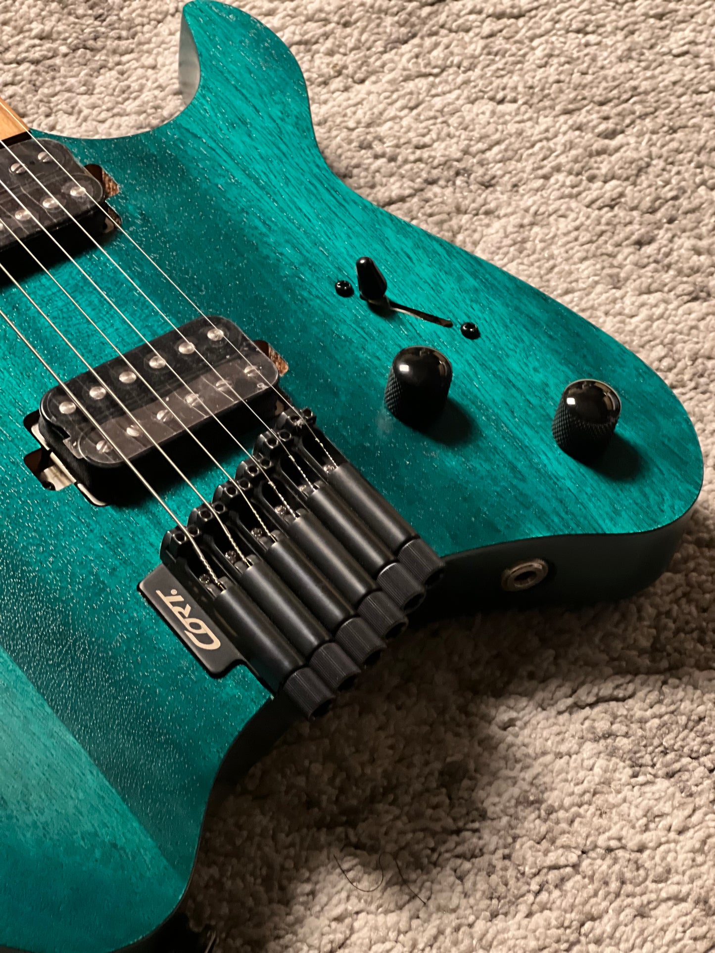 Cort Space G6MS- SGTQ Headless Multiscale in Pirus Semi Gloss