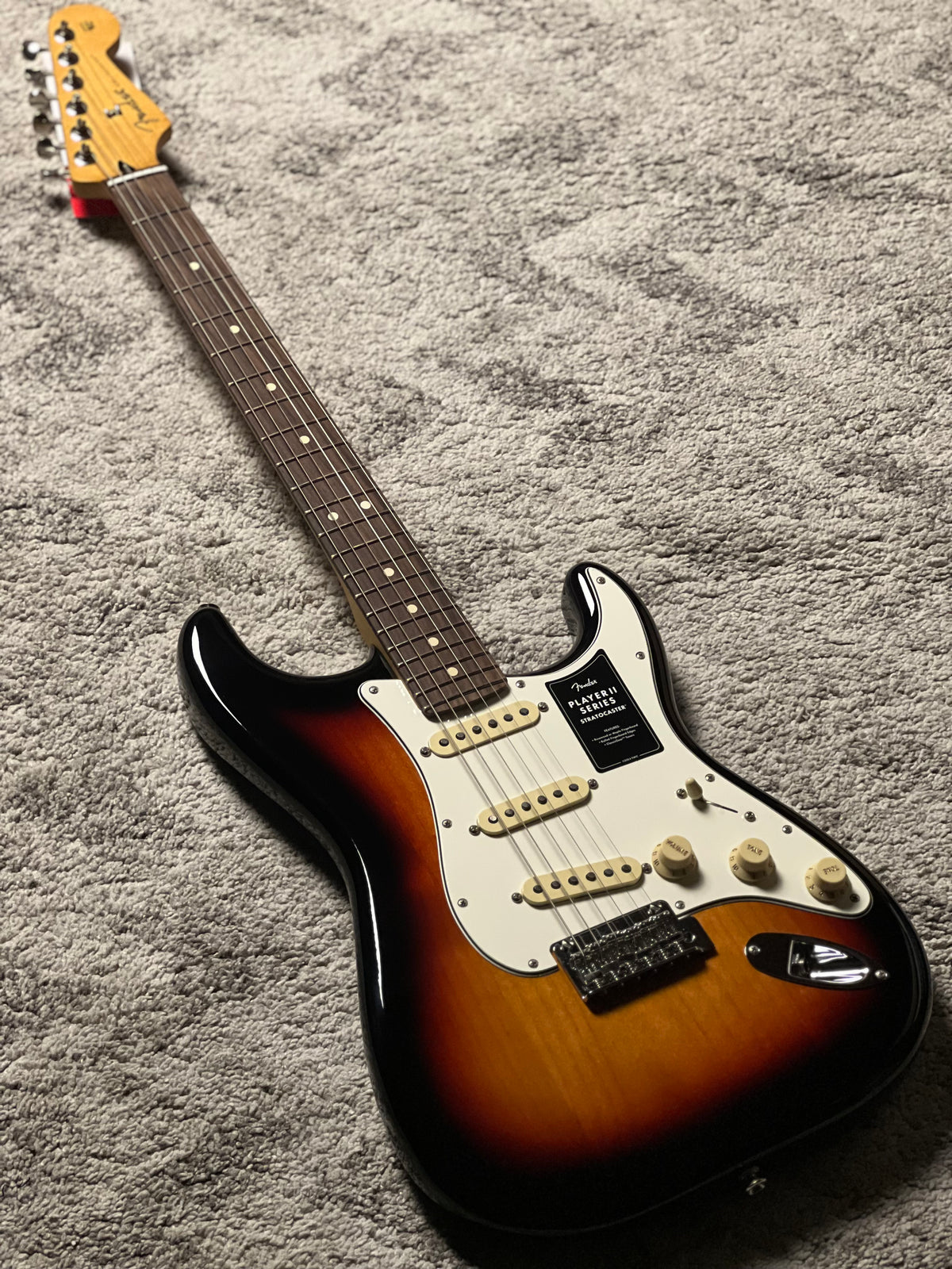 Fender Player II Stratocaster with RW FB in 3 Tone Sunburst MXS24055370