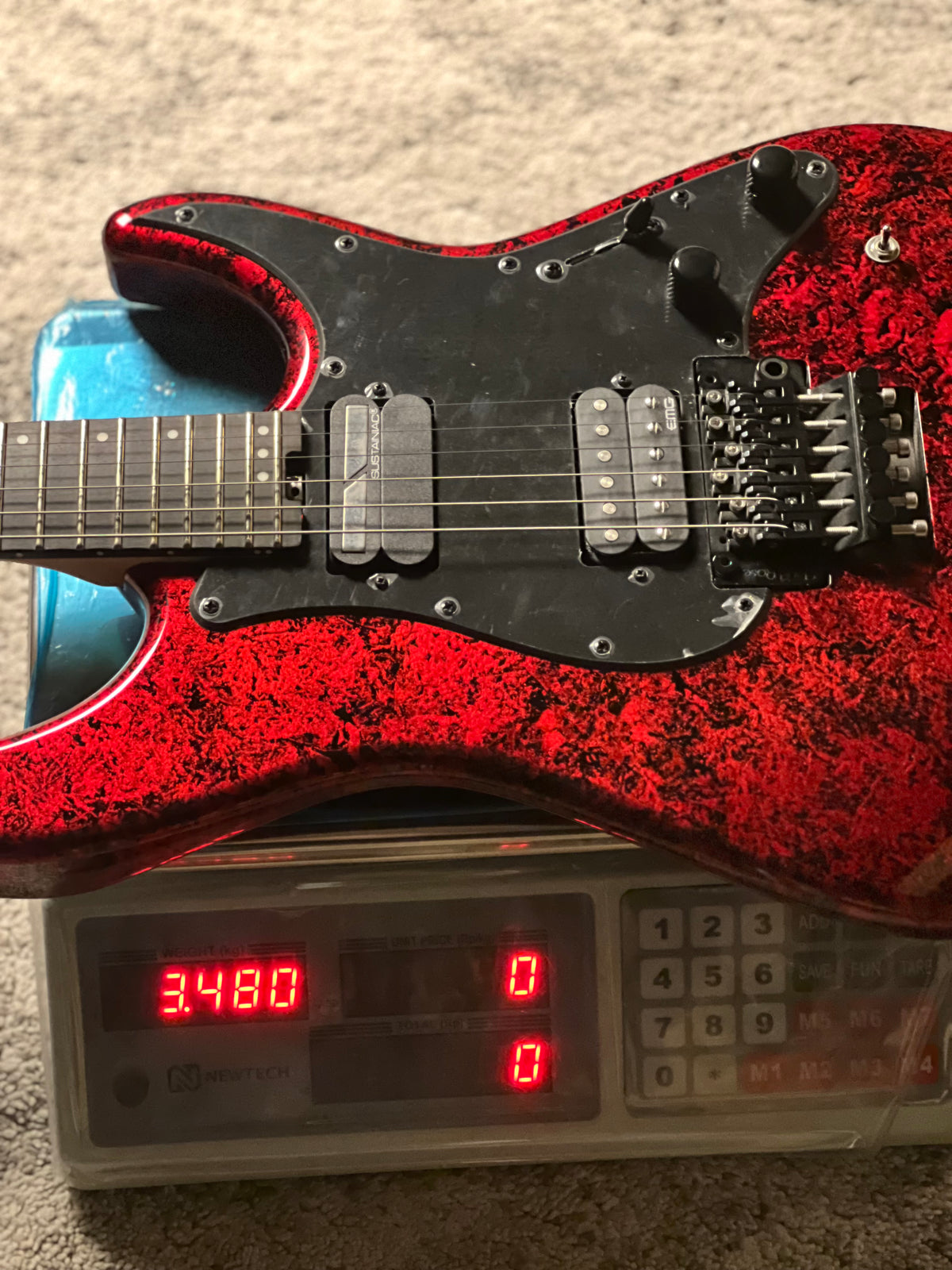 Schecter Sun Valley Super Shredder FR-S in Red Reign IM25042838