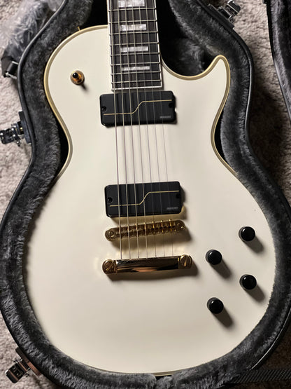 Epiphone Matt Heafy Les Paul Custom Origins 7-String in Bone White (Incl. Hard Case) 25081525831
