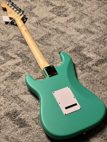 Squier Debut Series Stratocaster HSS with Laurel FB in Sea Foam Green