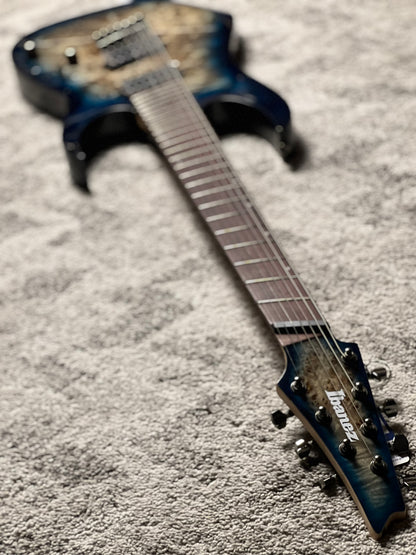 Ibanez RGMS7PB-CBS 7-String in Cosmic Blue Starburst