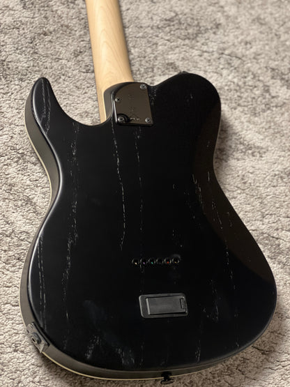 Fujigen FGN J-Standard Iliad JIL-ASH-DE664R OPB in Open Pore Black with Fishman Fluence