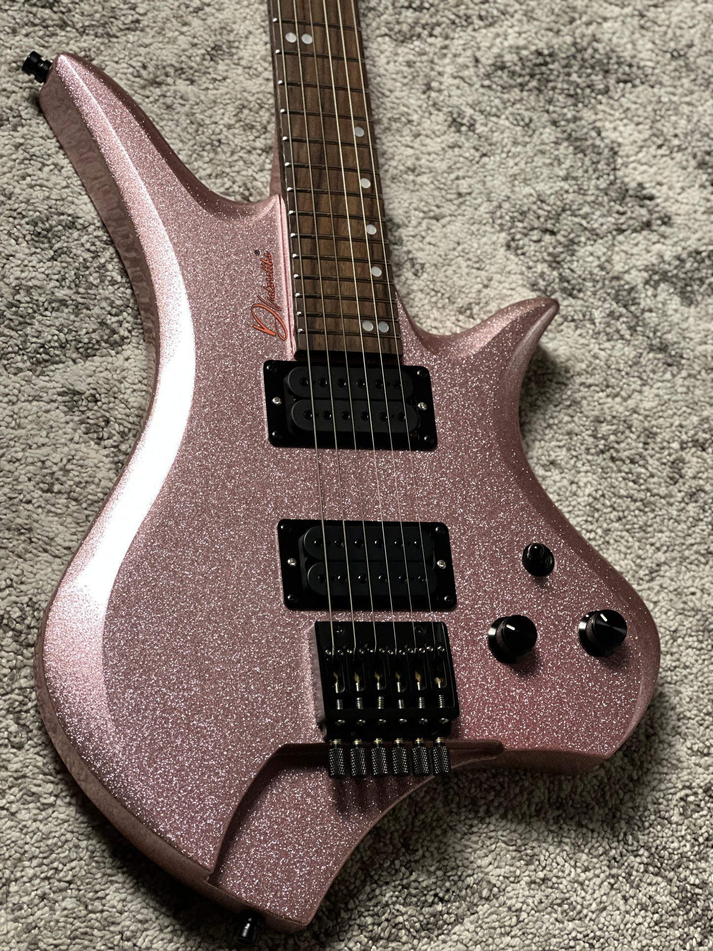 Dhatarattha Custom DHL in Starlight Burgundy with Rosewood FB