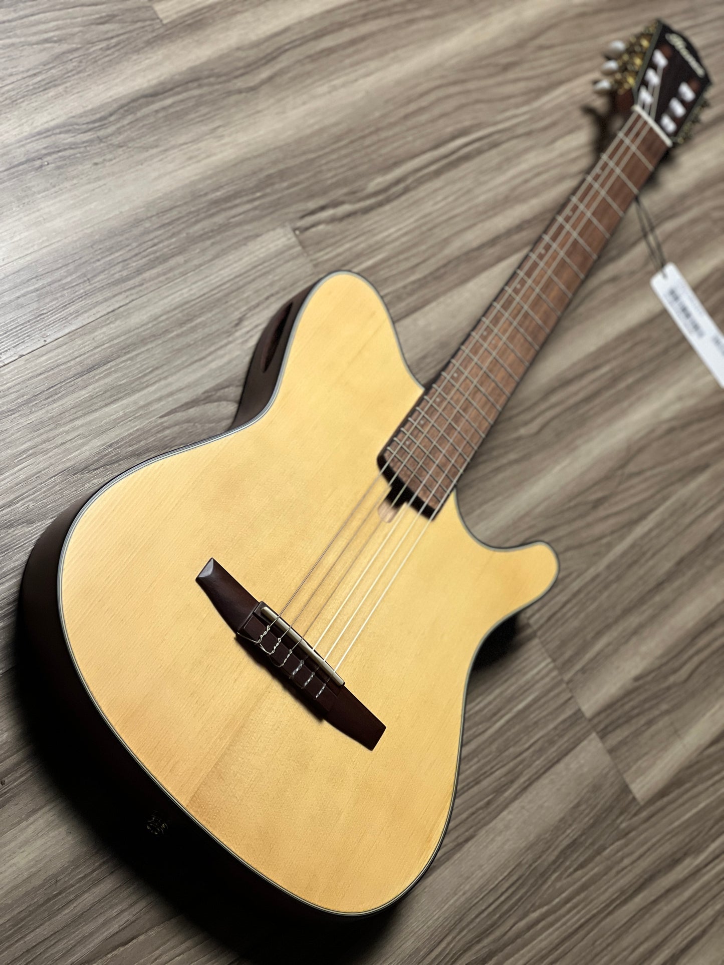 Ibanez FRH10N-NTF Acoustic-Electric Guitar in Natural Flat