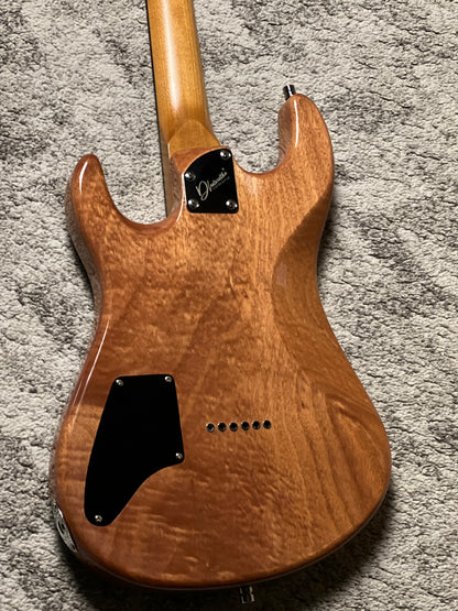 Dhatarattha Custom DST HH in Black Monogram with Rosewood FB