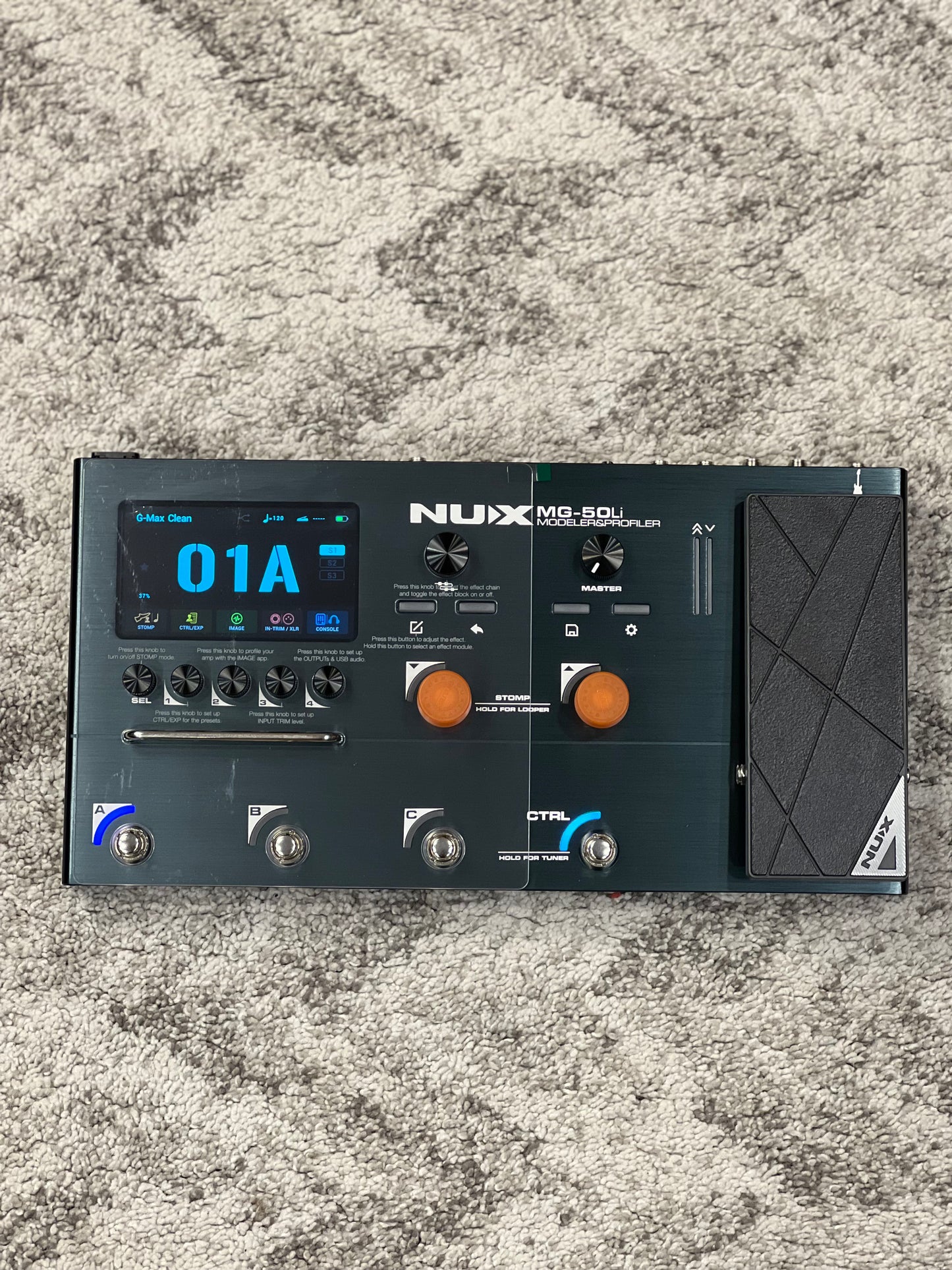 NUX MG-50Li Amp Modeler and Guitar Effects Processor