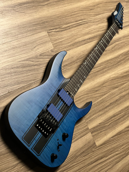 Schecter Banshee GT-6 FR In Satin Trans Blue