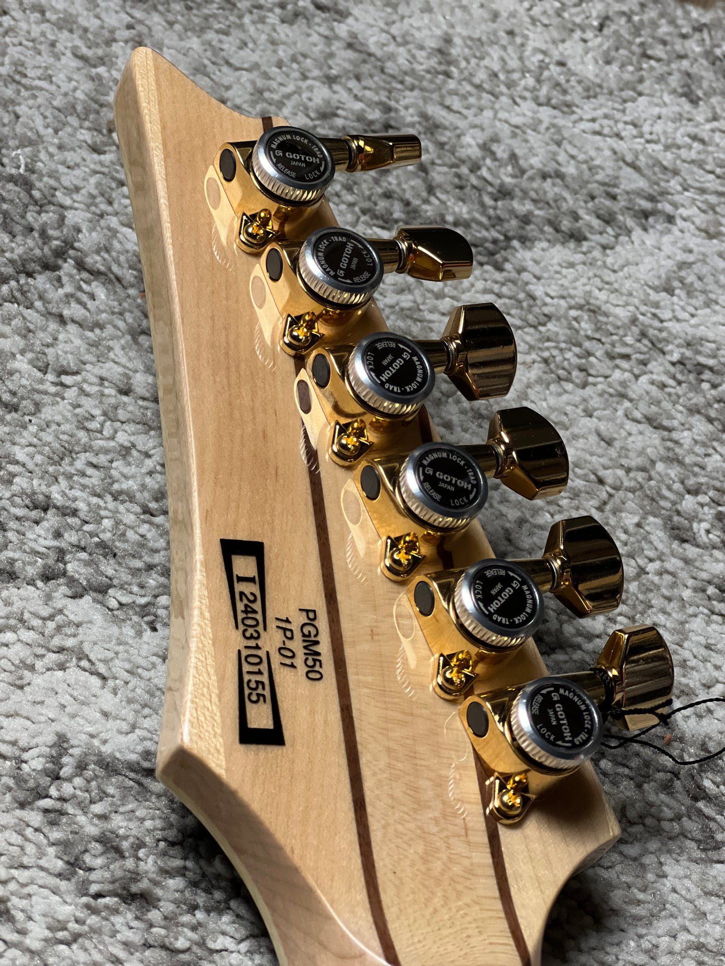 Ibanez PGM50 Paul Gilbert Signature Electric Guitar in Black 240310155