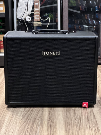 IK Multimedia TONEX Cab 700-watt 1 x 12-inch Powered Speaker Cabinet in Black