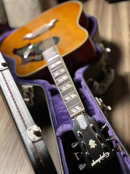 Epiphone 1963 Dove Reissue Acoustic-electric Guitar - Natural w/Case