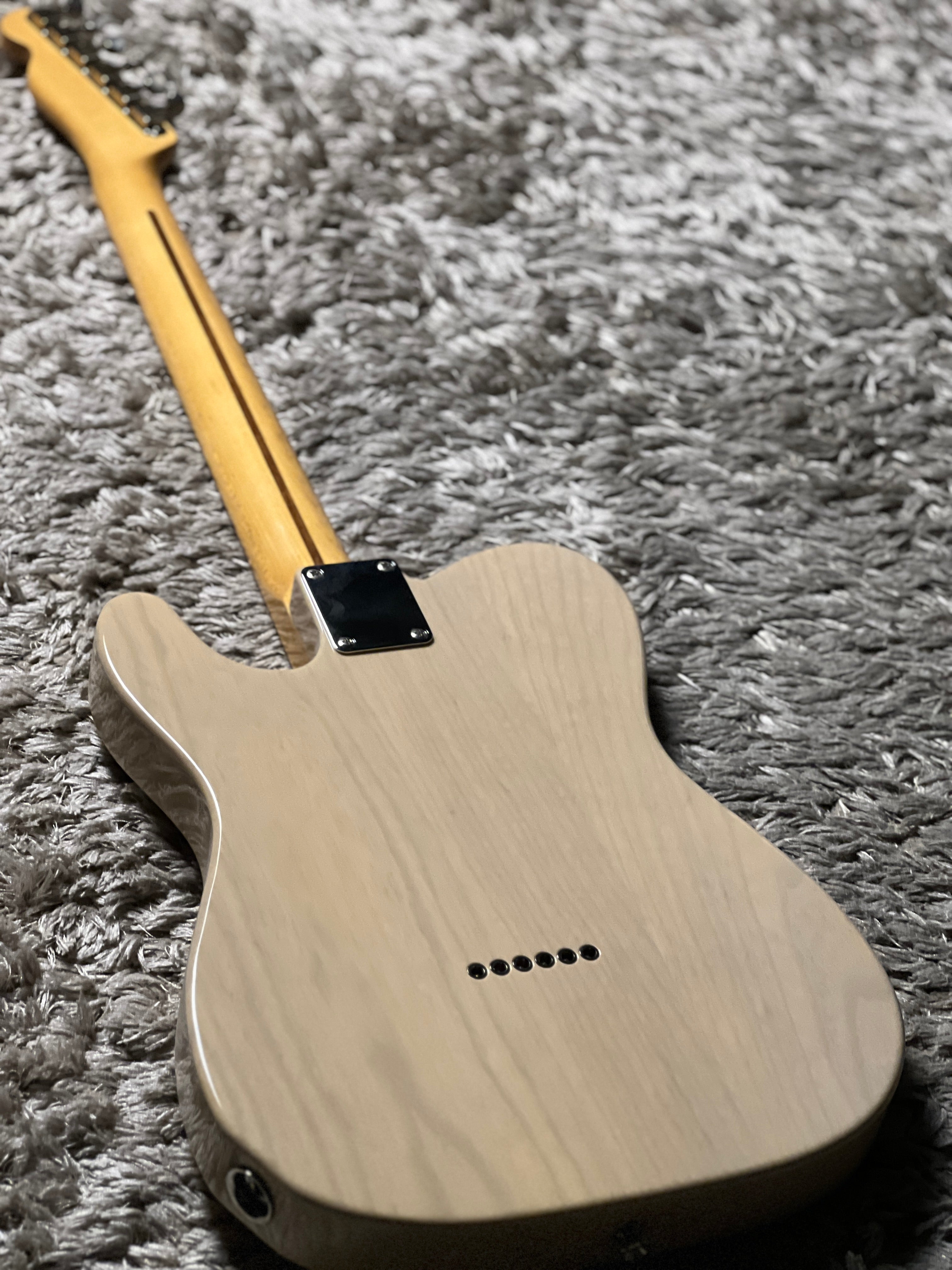 Tokai TTE-108 WBL/M Vintage Series Japan - White Blonde with Maple