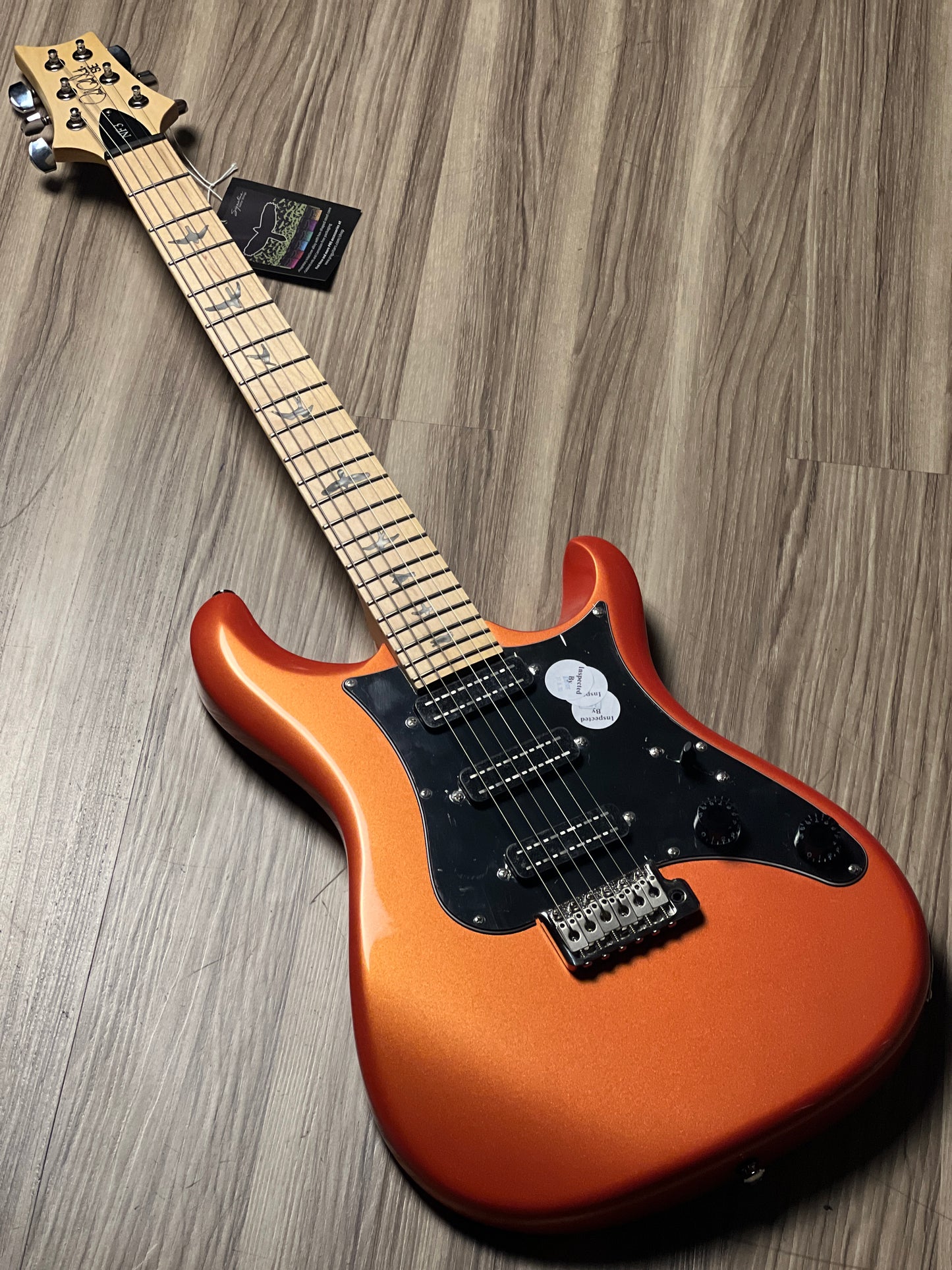 PRS SE NF3 With Maple Fingerboard In Metalic Orange