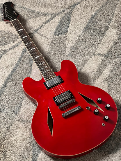 Soloking SDG-335 Dave Grohl Style Tribute in Cherry Red