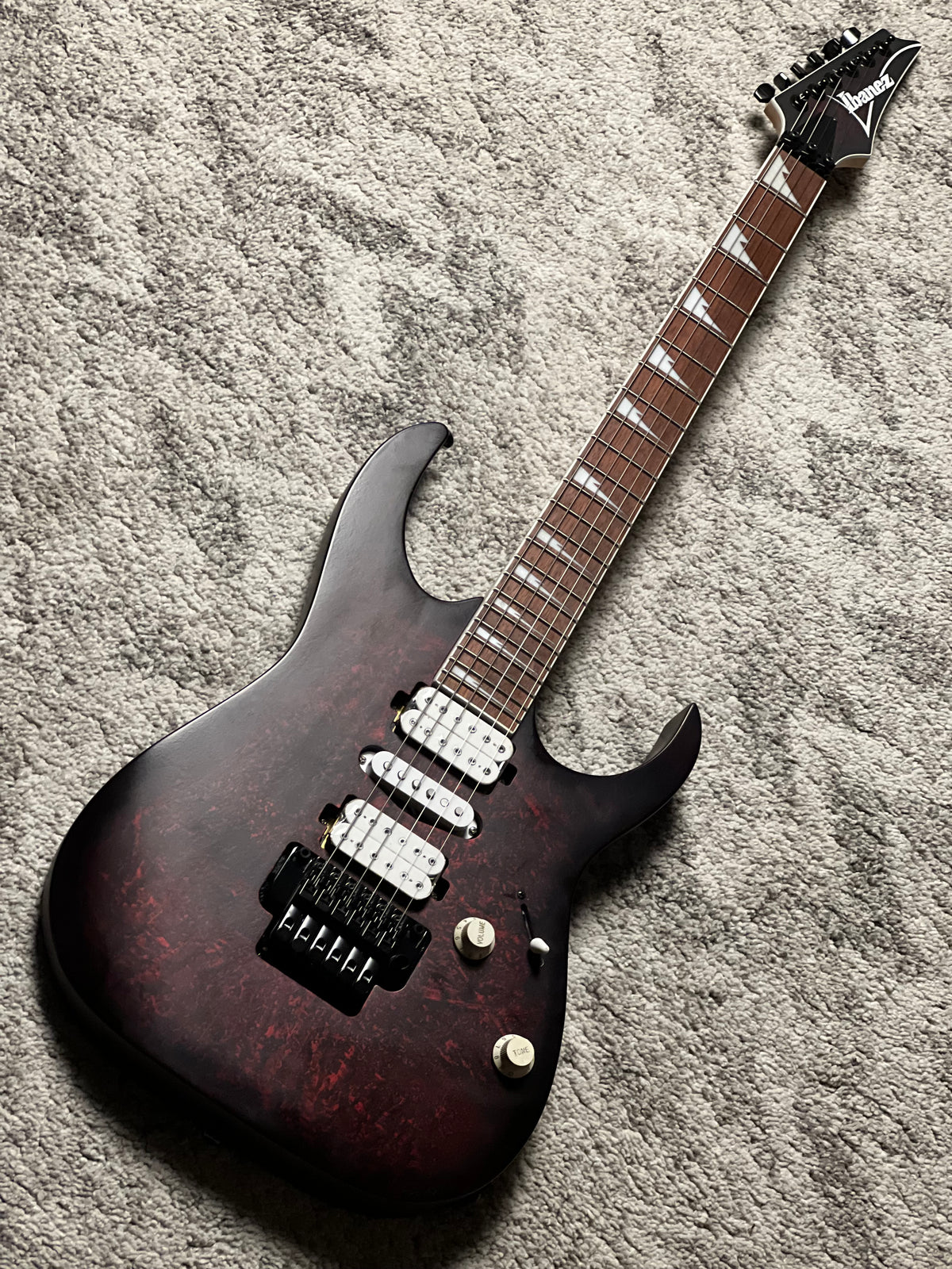 Ibanez RG470DXW-WZM in Wine Red Frozen Matte I260914092 (USED)