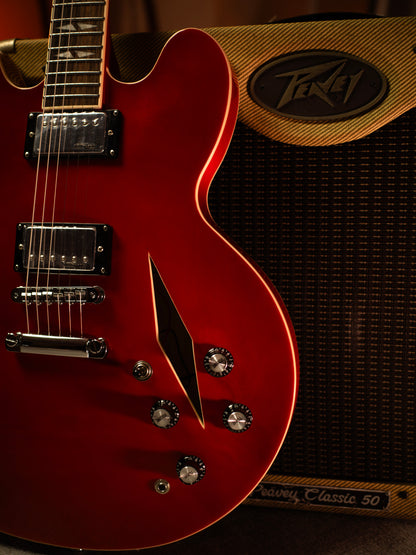 Soloking SDG-335 Dave Grohl Style Tribute in Cherry Red