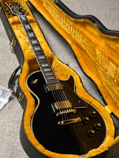 Gibson 1968 Les Paul Custom Reissue Gloss in Ebony w/Case 503938