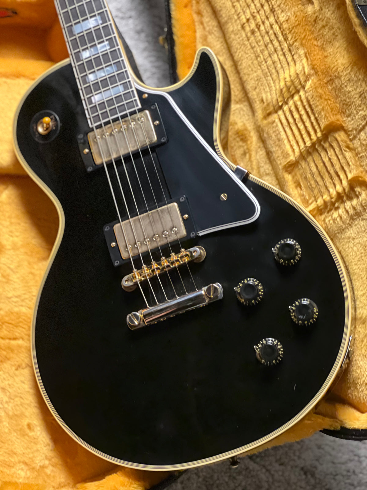 Gibson 1957 Les Paul Custom Reissue VOS - Ebony 2-Pickup 742558