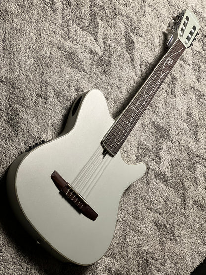 Ibanez TOD10N-SMF Tim Henson Signature Nylon String in Silver Metallic Flat