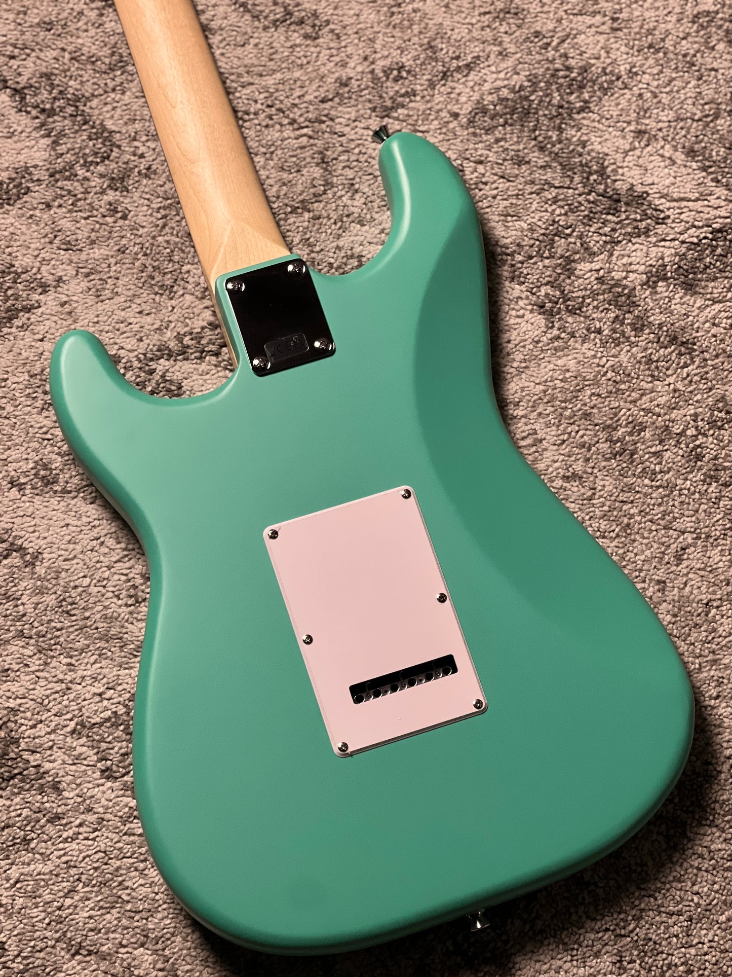 Squier Debut Series Stratocaster HSS with Laurel FB in Sea Foam Green