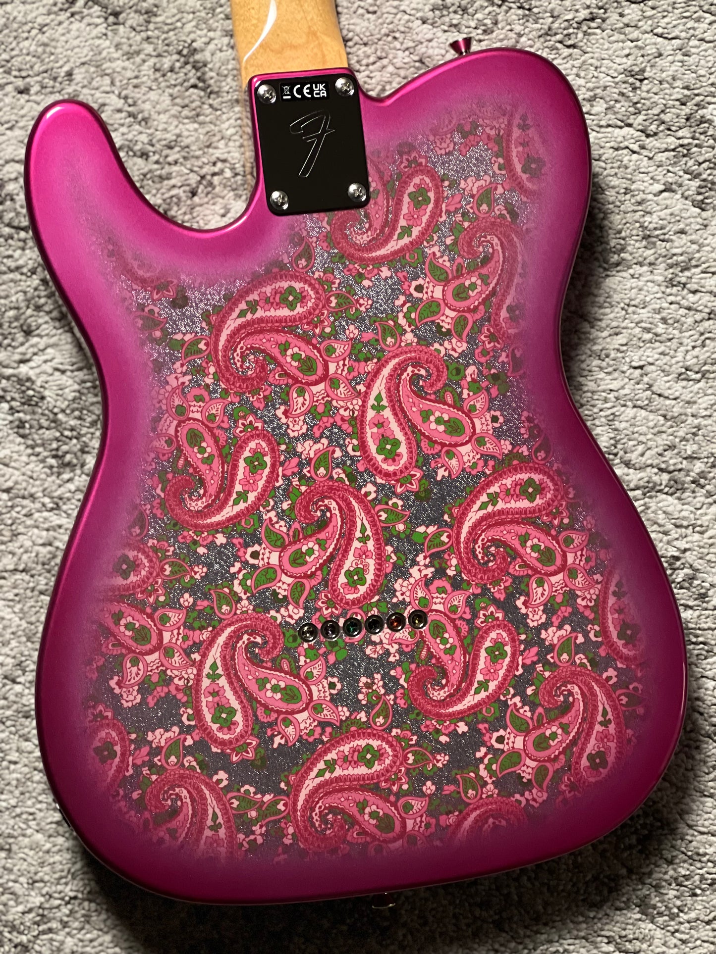 Fender MIJ Limited Telecaster with Maple FB in Pink Paisley JD25024865
