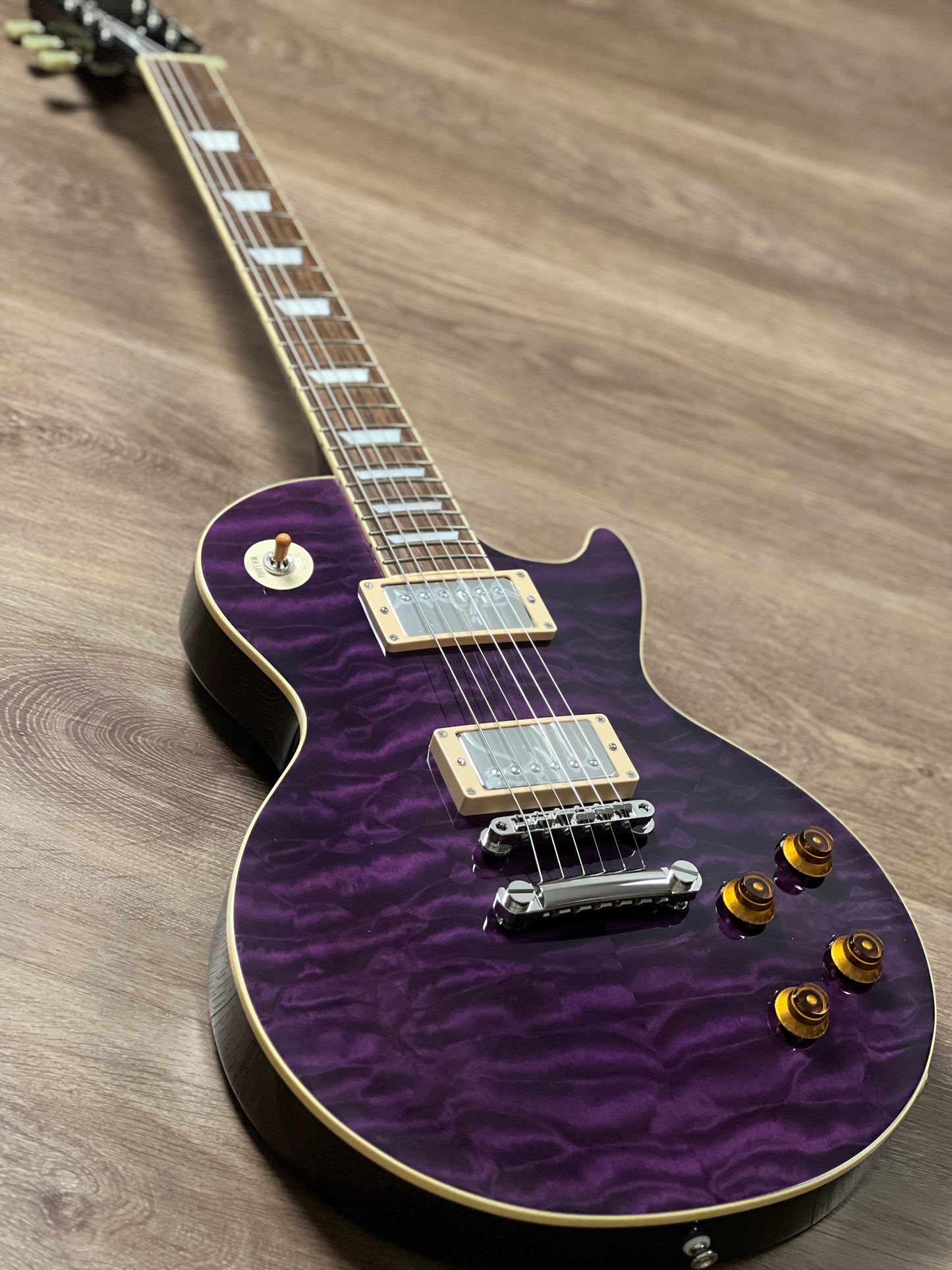 Tokai Love Rock Japan LS-101Q SPL in Seethru Purple 2450169