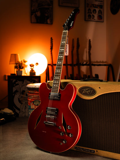 Soloking SDG-335 Dave Grohl Style Tribute in Cherry Red