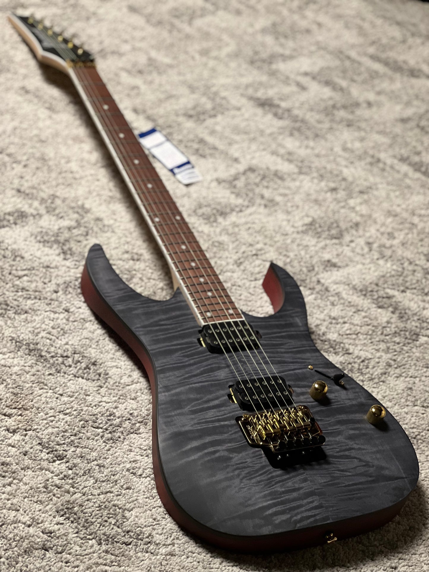 Ibanez RGR420FMSP-TGF RG Standard in Transparent Gray Flat
