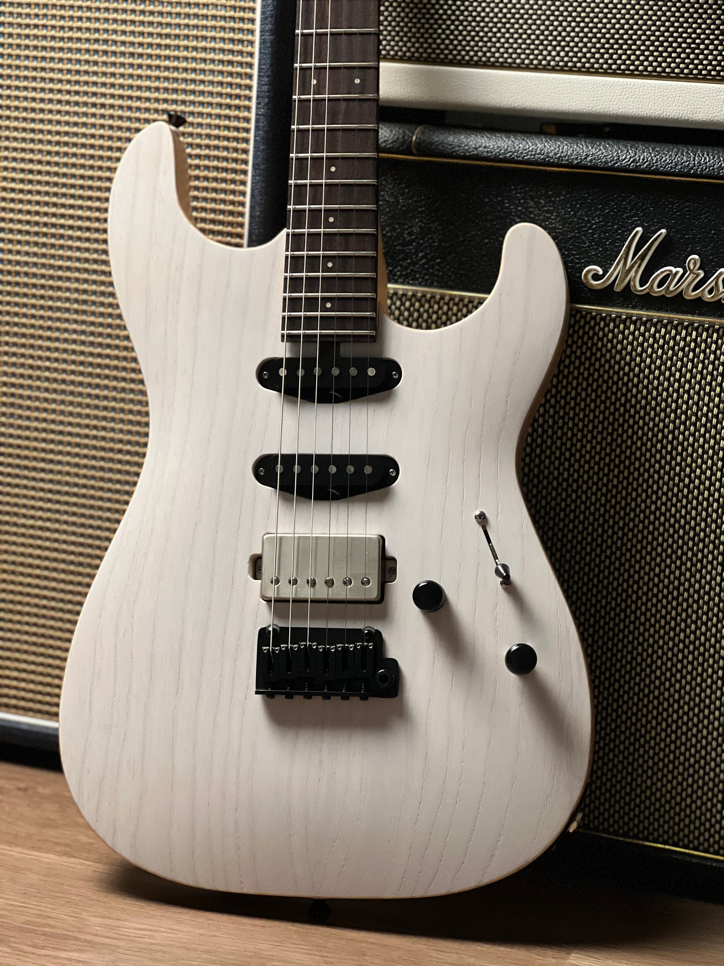 Saito S-622 SSH with Rosewood in Trans White 242853