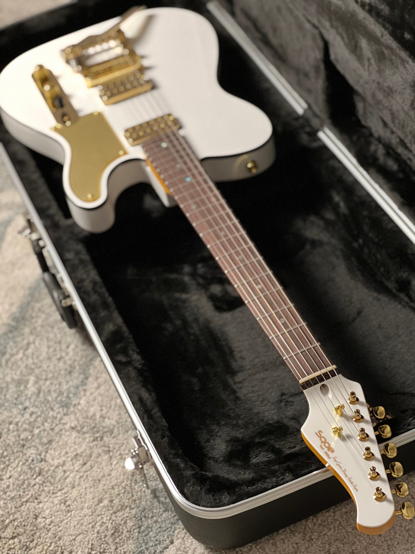 SQOE SETL1000FR Premium Custom Series Professional Limited Edition in Pearl White