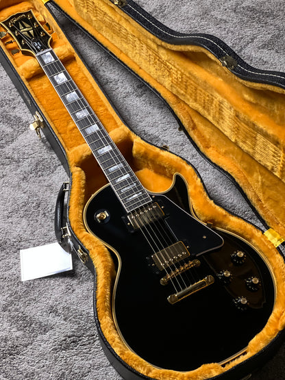 Gibson 1968 Les Paul Custom Reissue Gloss in Ebony w/Case 602878