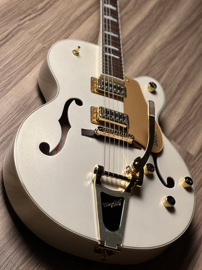 Gretsch FSR G5427TG Electromatic Hollow Body Single-Cut Guitar In Champagne White