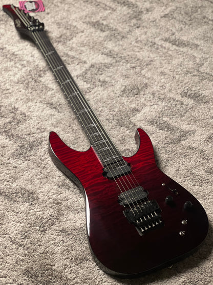 Schecter Reaper 6 Elite FR S BB - Blood Burst W26010958