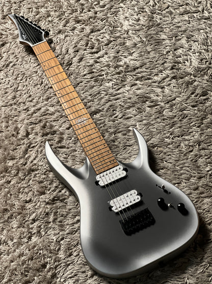 SQOE SEIB7S 7 String in Satin Neon Silver