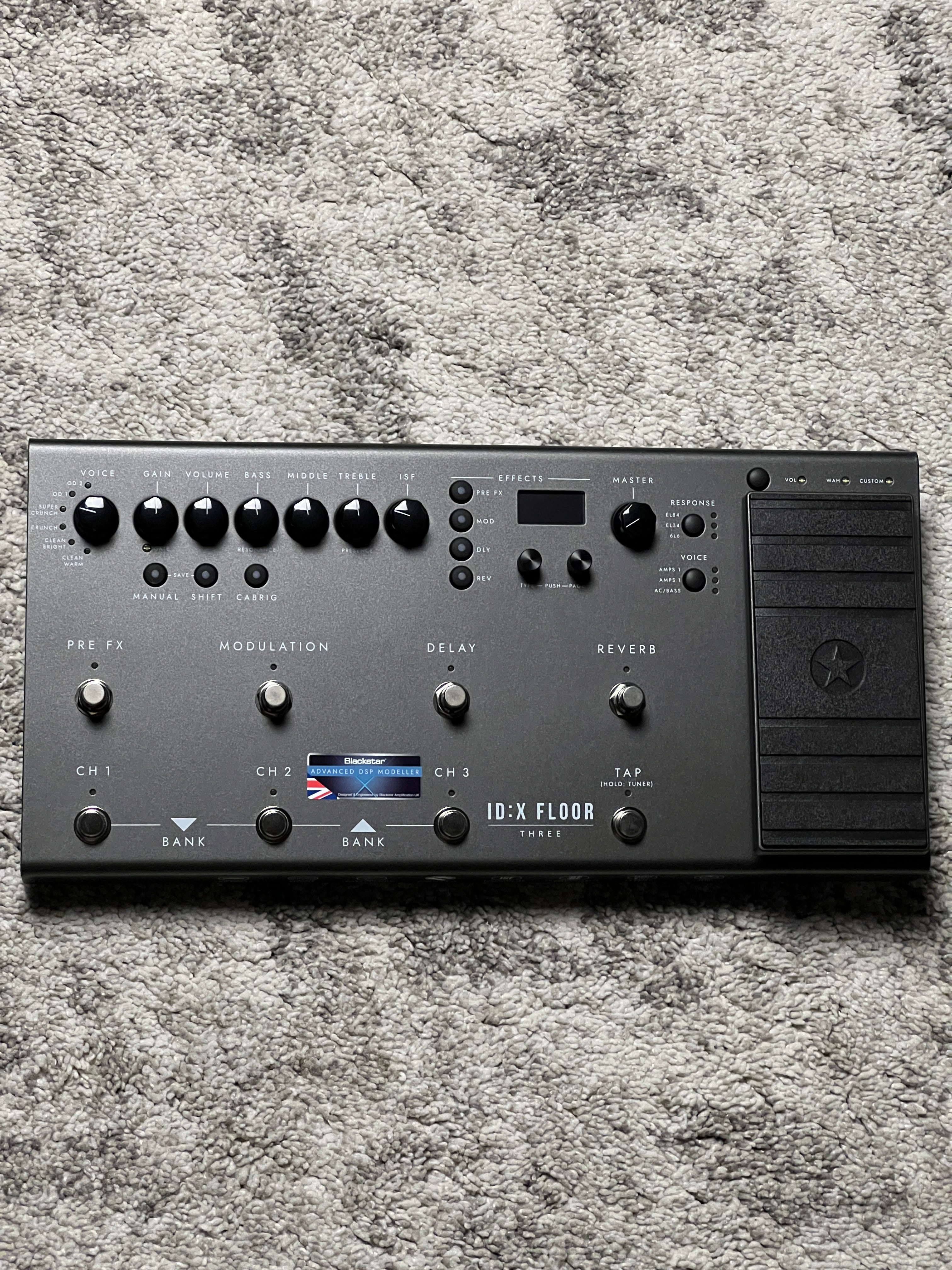 Blackstar ID:X Floor Three Floorboard Multi-FX Pedal