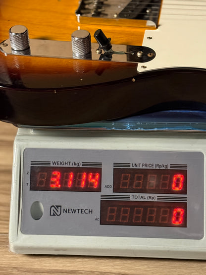 Fender Custom Shop 1957 Tele Journeyman Relic with Quartersawn Maple in Wide Fade 2-Color Sunburst