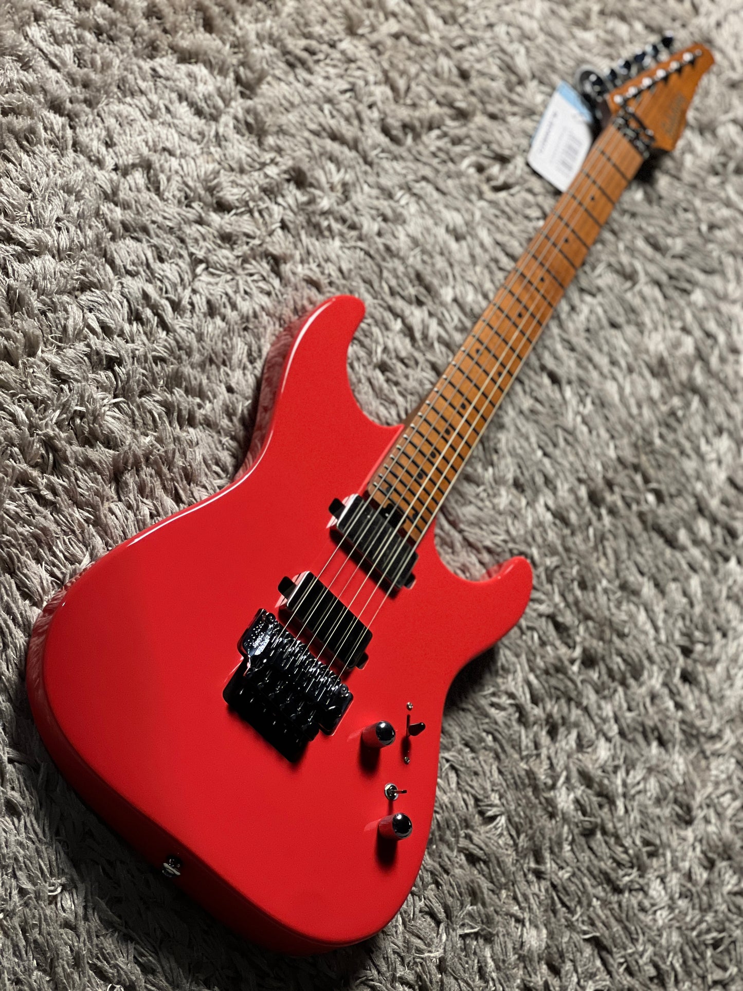 Soloking MS-1 Custom 24 HH FR Flat Top in Torino Red Nafiri Special Run