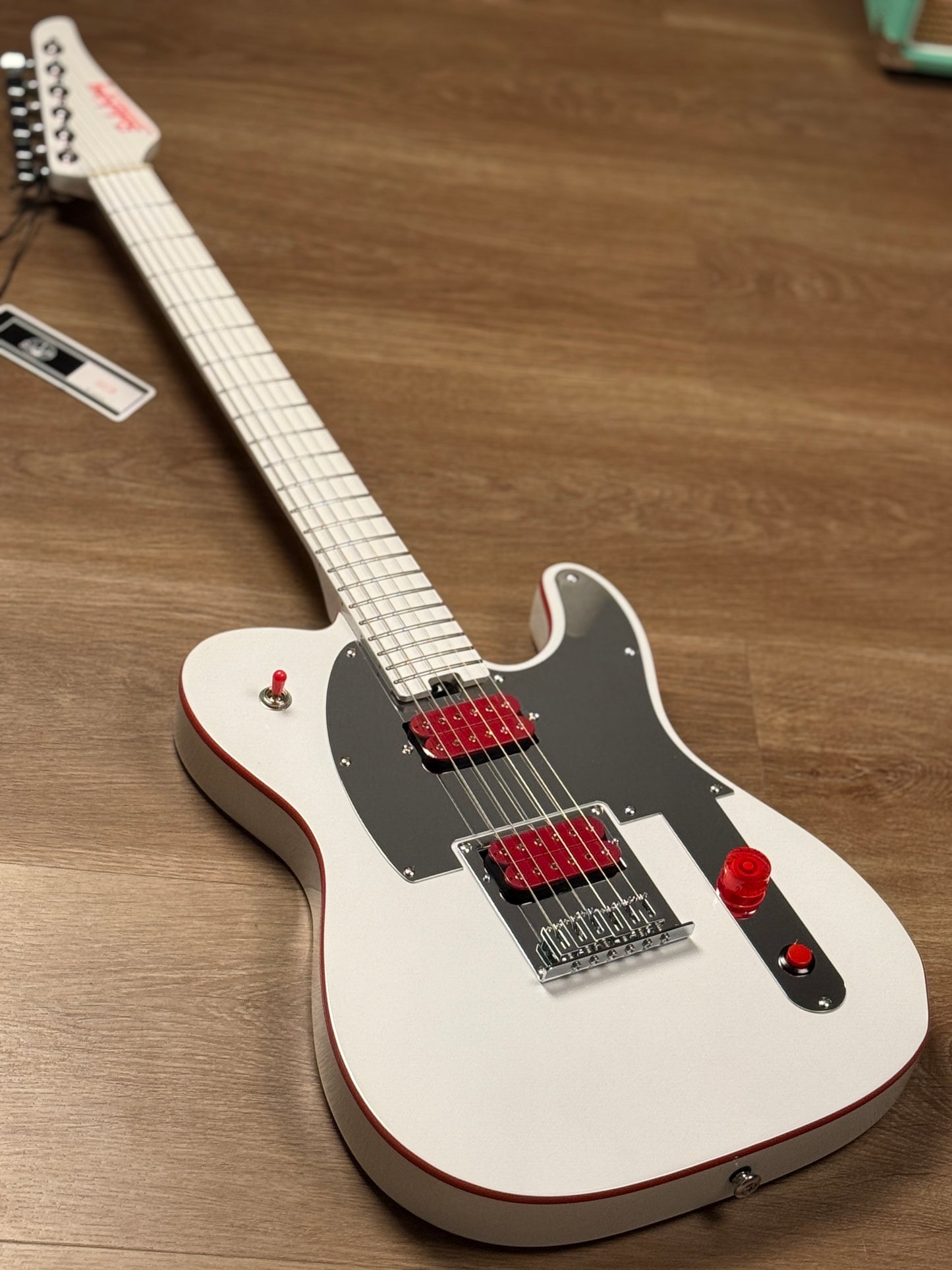 Soloking MT-1 Custom Lithography in Artic White