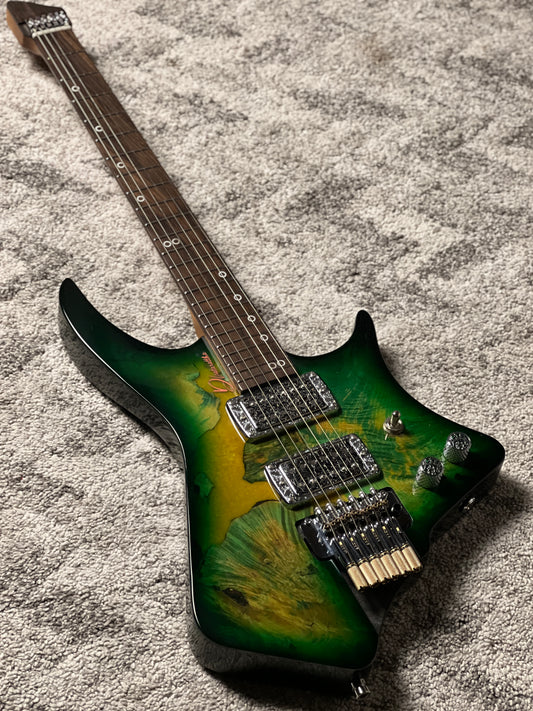 Dhatarattha Custom DHL in Forest Burl Top with RW FB Nafiri Special Run