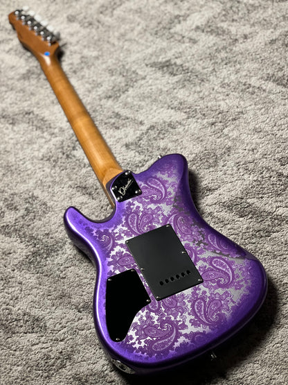 Dhatarattha Performance DTL HH in Purple Paisley with Rosewood FB