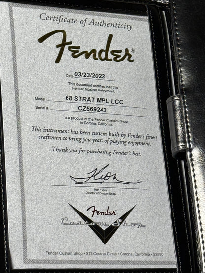 Fender Custom Shop 1968 Stratocaster Deluxe Closet Classic Maple in 3-color Sunburst CZ569243