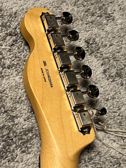 Fender MIJ Limited Kusumi Color Telecaster Thinline with RW FB In Kusumi Blue JD24020684